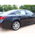 lexus gs 350 2014 black sedan 6 cylinders automatic 77074