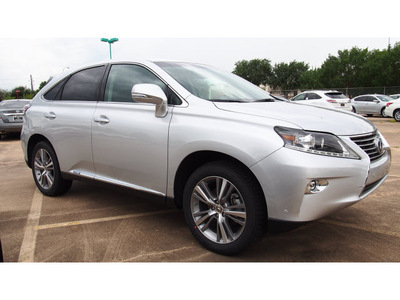 lexus rx 450h 2015 silver suv 6 cylinders automatic 77074