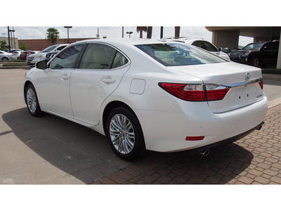 lexus es 350 2014 white sedan gasoline 6 cylinders front wheel drive automatic 77546