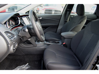dodge dart 2014 black sedan sxt gasoline 4 cylinders front wheel drive automatic 77017