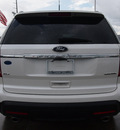 ford explorer 2014 white suv xlt 6 cylinders shiftable automatic 77521