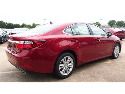 lexus es 350 2014 red sedan gasoline 6 cylinders front wheel drive automatic 77074