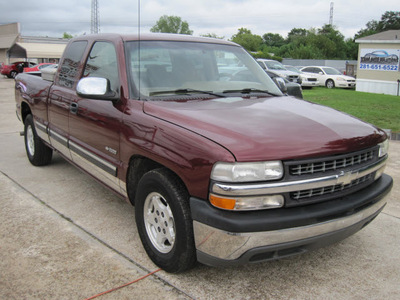 chevrolet silverado 1500 2000 red pickup truck ls gasoline 8 cylinders rear wheel drive 4 speed automatic 77379