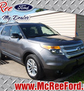 ford explorer 2011 gray suv xlt gasoline 6 cylinders 2 wheel drive 6 speed automatic 77539