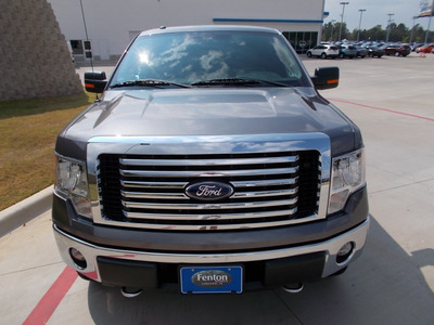 ford f 150 2012 gray xlt flex fuel 8 cylinders 4 wheel drive 6 speed automatic 75606