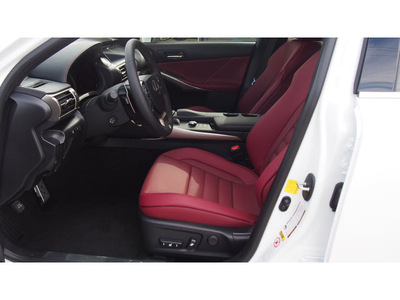 lexus is 350 2015 white sedan 6 cylinders 8 speed 77546