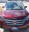 honda cr v 2014 dk  red suv ex l gasoline 4 cylinders front wheel drive automatic 75606