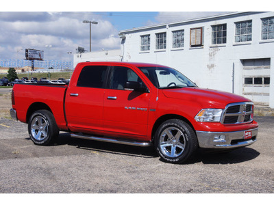 ram 1500 2011 red bighorn gasoline 8 cylinders 2 wheel drive 5 speed automatic 79110