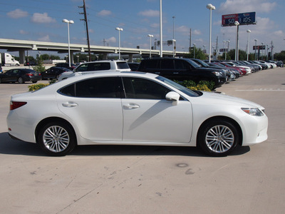 lexus es 350 2013 white sedan gasoline 6 cylinders front wheel drive 6 speed automatic 77074