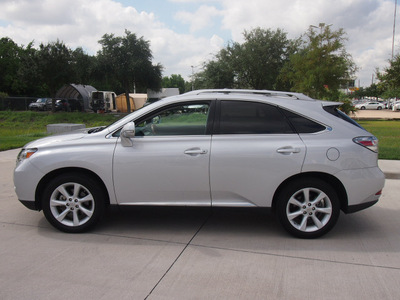lexus rx 350 2012 gray suv gasoline 6 cylinders front wheel drive 6 speed automatic 77074