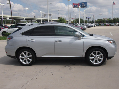 lexus rx 350 2012 gray suv gasoline 6 cylinders front wheel drive 6 speed automatic 77074