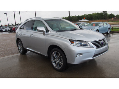 lexus rx 350 2015 silver suv 6 cylinders shiftable automatic 77546