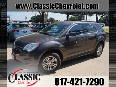 chevrolet equinox 2015 dk  gray lt gasoline 4 cylinders front wheel drive 6 speed automatic 76051