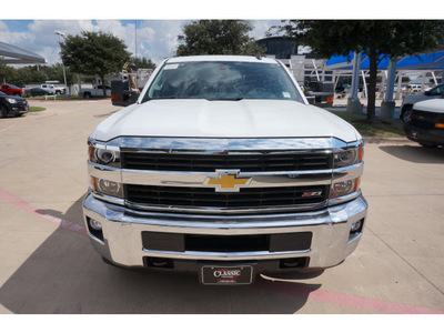 chevrolet silverado 2500hd 2015 white lt flex fuel 8 cylinders 4 wheel drive 6 speed automatic 76051