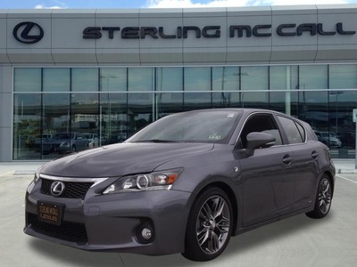 lexus ct 200h 2012 gray hatchback premium 4 cylinders cvt 77074