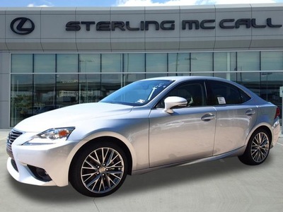 lexus is 250 2015 silver sedan 6 cylinders 6 speed automatic 77074