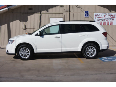 dodge journey 2013 white gasoline 6 cylinders front wheel drive 6 speed automatic 79110