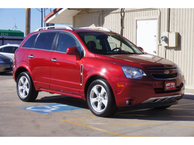 chevrolet captiva 2014 red lt gasoline 4 cylinders front wheel drive 6 speed automatic 79110