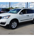 chevrolet traverse 2015 white suv ls gasoline 6 cylinders front wheel drive 6 speed automatic 78130