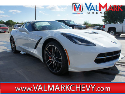 chevrolet corvette stingray 2015 white coupe z51 gasoline 8 cylinders rear wheel drive 8 speed automatic 78130
