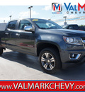 chevrolet colorado 2015 dk  gray lt gasoline 6 cylinders 2 wheel drive 6 speed automatic 78130