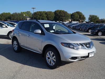 nissan murano 2014 gray sv gasoline 6 cylinders front wheel drive automatic 76116