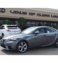 lexus is 350 2015 gray sedan gasoline 6 cylinders rear wheel drive 8 speed automatic 77546