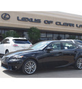lexus is 250 2015 black sedan gasoline 6 cylinders rear wheel drive 6 speed automatic 77546