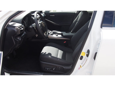 lexus is 250 2015 white sedan gasoline 6 cylinders rear wheel drive 6 speed automatic 77546