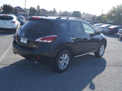 nissan murano 2014 black sv gasoline 6 cylinders front wheel drive automatic 76116