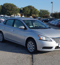 nissan sentra 2014 silver sedan sv gasoline 4 cylinders front wheel drive automatic 76116