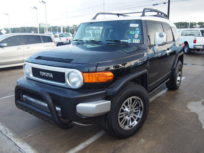 toyota fj cruiser 2007 black suv gasoline 6 cylinders 4 wheel drive 5 speed automatic 77539