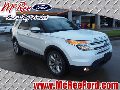 ford explorer 2011 white suv limited gasoline 6 cylinders 2 wheel drive 6 speed automatic 77539