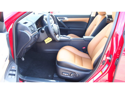 lexus ct 200h 2015 red hatchback hybrid 4 cylinders front wheel drive cvt 77074