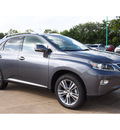 lexus rx 350 2015 gray suv gasoline 6 cylinders front wheel drive 6 speed automatic 77074