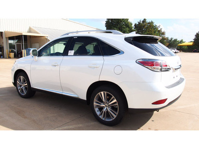 lexus rx 350 2015 white suv gasoline 6 cylinders front wheel drive 6 speed automatic 77074