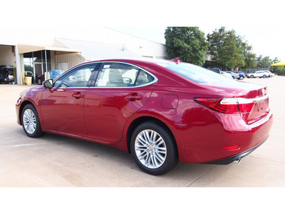 lexus es 350 2014 red sedan gasoline 6 cylinders front wheel drive 6 speed automatic 77074