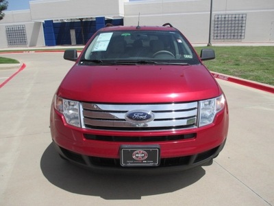 ford edge 2010 red suv se gasoline 6 cylinders front wheel drive automatic 76108