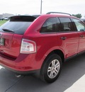 ford edge 2010 red suv se gasoline 6 cylinders front wheel drive automatic 76108