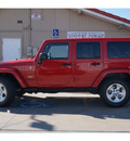 jeep wrangler unlimited 2014 red suv sahara 6 cylinders automatic 79110
