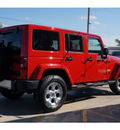 jeep wrangler unlimited 2014 red suv sahara 6 cylinders automatic 79110