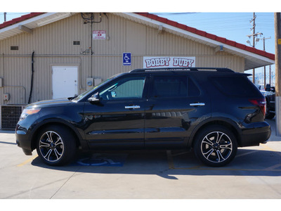 ford explorer 2014 black suv sport 6 cylinders automatic 79110