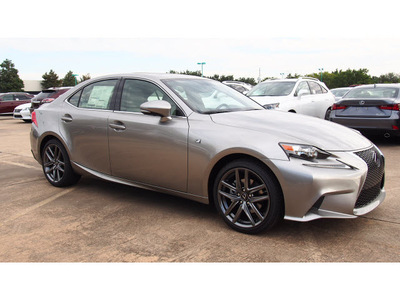 lexus is 250 2015 silver sedan f sport 6 cylinders automatic 77074