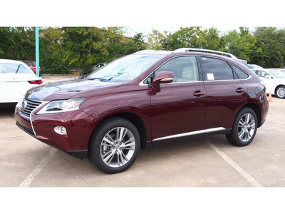 lexus rx 350 2015 dk  red suv 6 cylinders automatic 77074