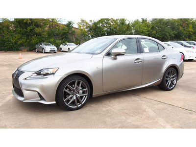 lexus is 250 2015 silver sedan f sport 6 cylinders automatic 77074