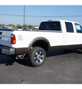 ford f 350 super duty 2015 white lariat 8 cylinders automatic 78861