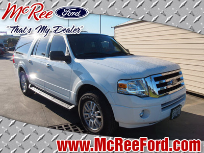 ford expedition el 2013 white suv xlt flex fuel 8 cylinders 2 wheel drive automatic with overdrive 77539