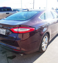 ford fusion 2013 red sedan se gasoline 4 cylinders front wheel drive automatic with overdrive 77539