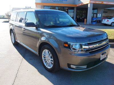 ford flex 2013 dk  gray sel gasoline 6 cylinders front wheel drive 6 speed automatic 77539