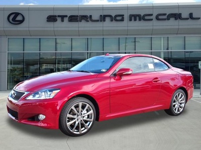 lexus is 250c 2015 red gasoline 6 cylinders rear wheel drive automatic 77074